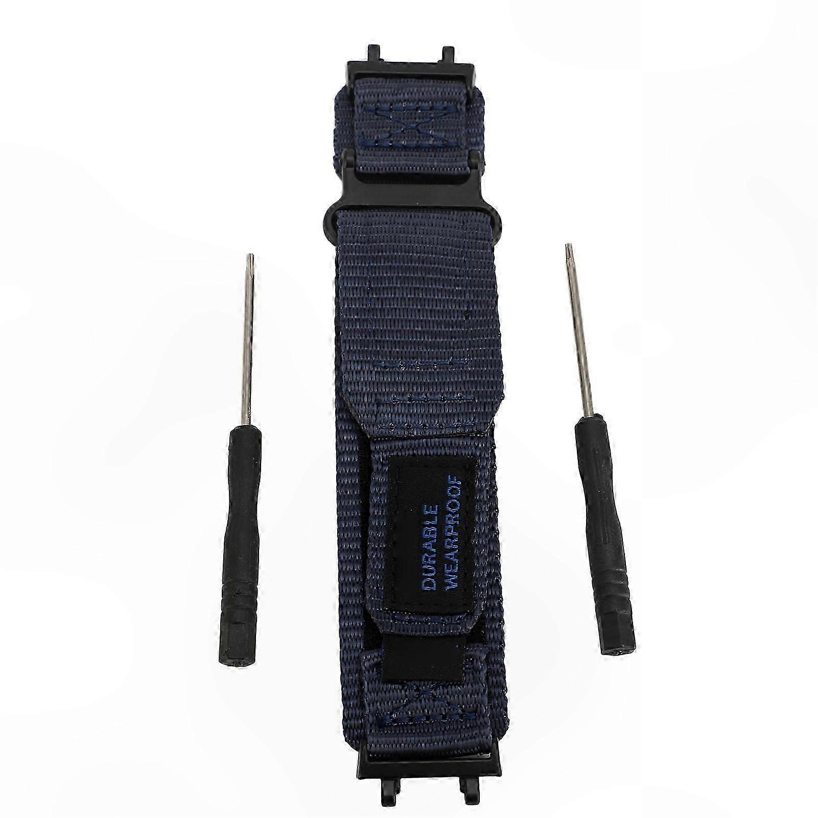 Midnight Blue Nylon Replacement Strap for Active Edge A2212 Smartwatch Wristband