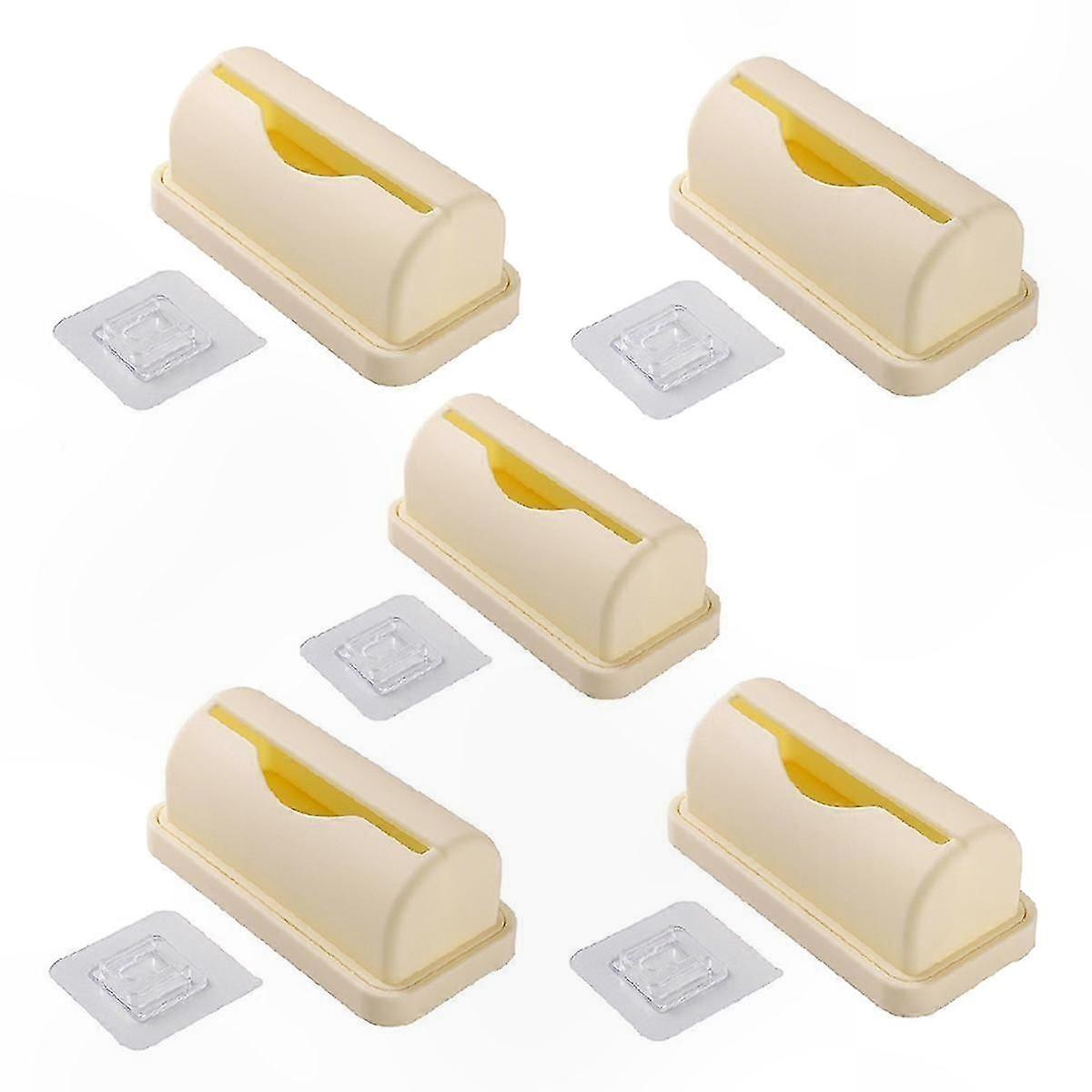 Wall-Mounted Garbage Bag Dispenser for Home and Kitchen Use