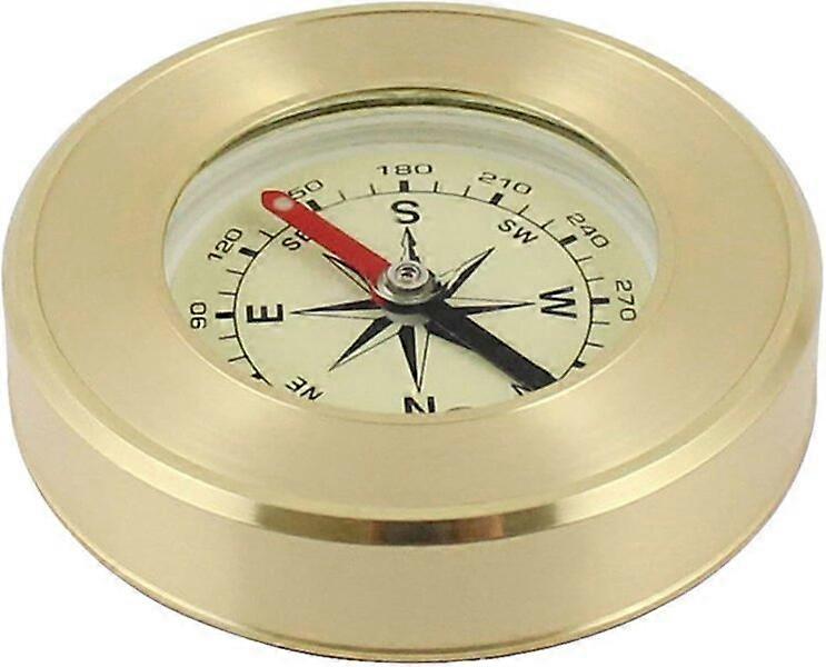 Metal compass, weighing 72g, suitable for hiking, etc.