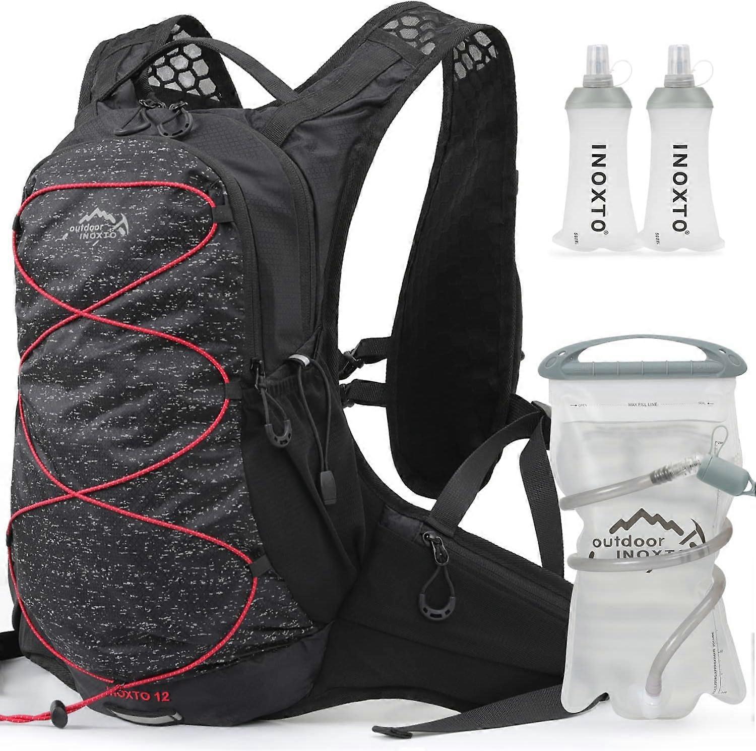 Cycling Backpack, 2L Leakproof Hydration Bladder Daypack, for Outdoor Trail Marathon