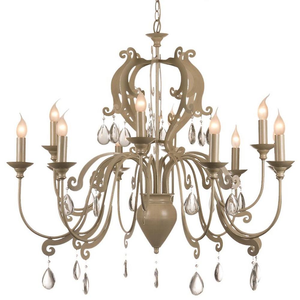 Pedrera Multi Arm Chandeliers Ivory