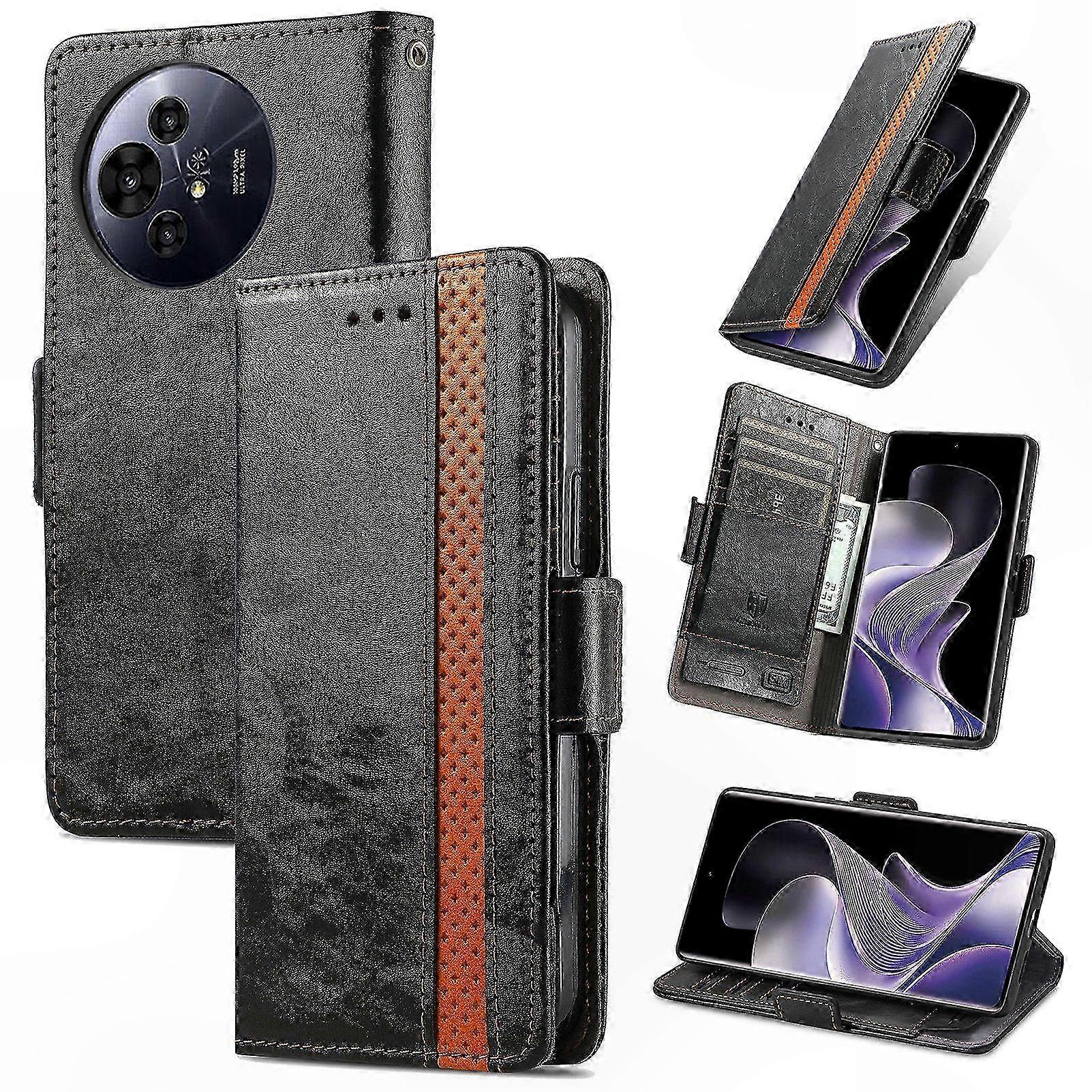 Compatible With 50 Pro NxtPaper Wallet Case, PU Leather Flip Case with Card Holders RFID Blocking Kickstand Phone Cover