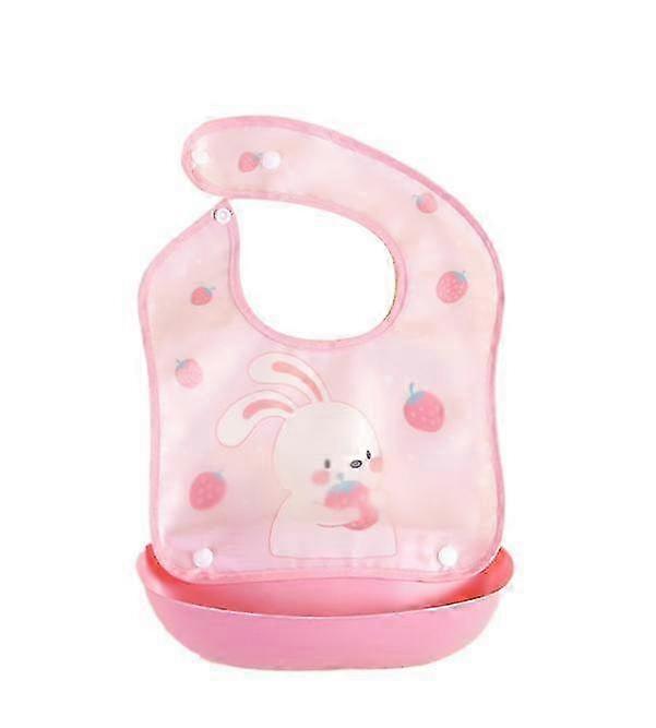 Detachable Bib EVA Waterproof Bib Toddler Wash-free Baby Feeding 3D...