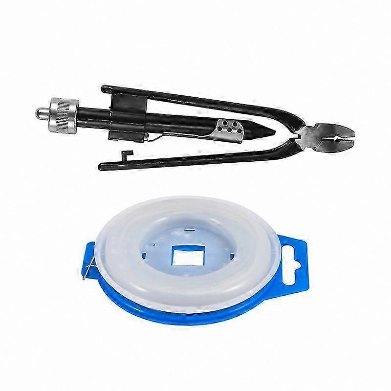6" Safety Wire Pliers with 15M 0.7mm Stainless Steel Wire for Locking and Twisting Tasks