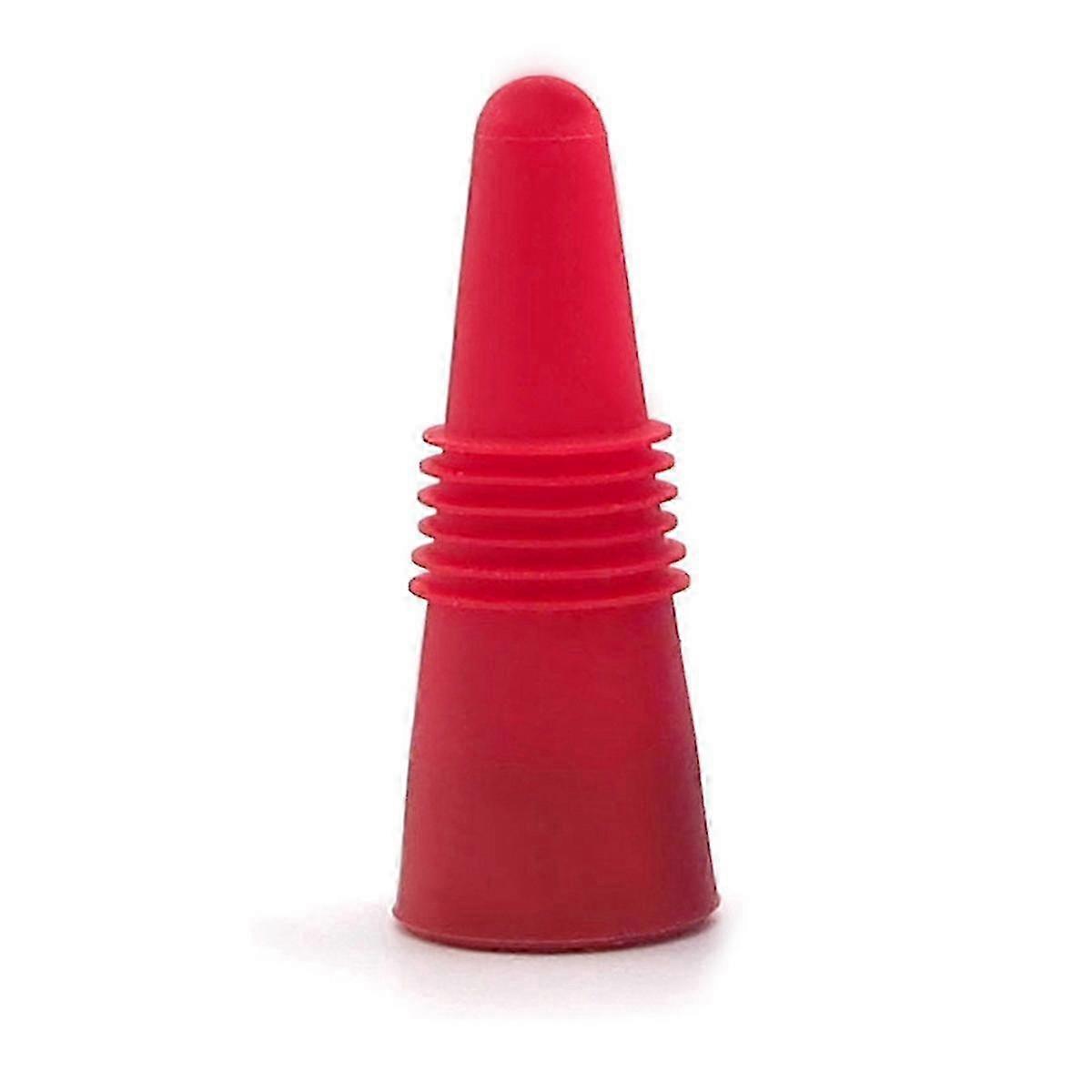 Wine Stoppers for Wine Bottles, Silicone Wine Stopper red