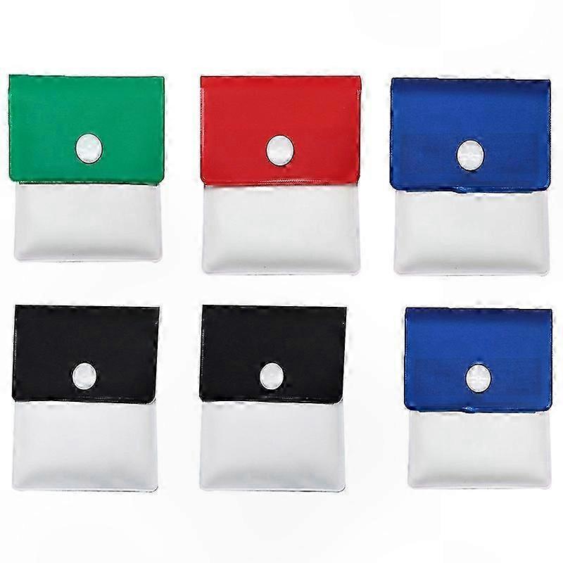 Fireproof Portable Ashtray Pouch Set of 6 for Cigarette Ash and Odor Control