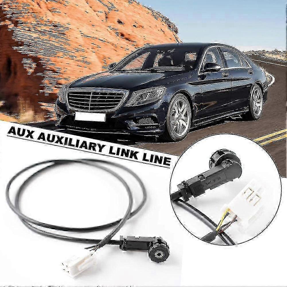 Auxiliary cable for C-Class W203 2000-2007 car audio connection