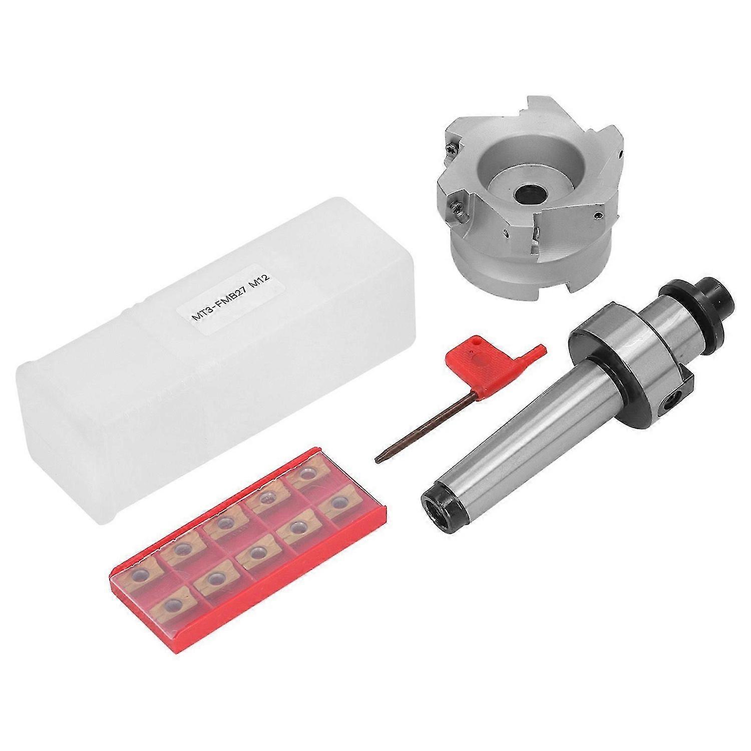 2025 Latest Model Milling Cutter Holder Set MT3 FMB27 Mill Holder BAP 400R 80