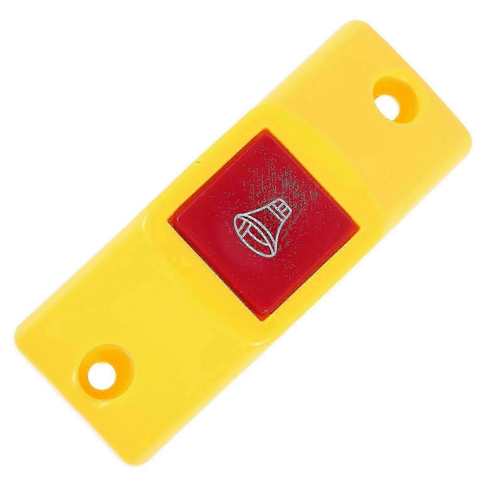 Bus Stop Button Bus Handrail Bell Bus Travel Round Plastic Sound Output 1Set