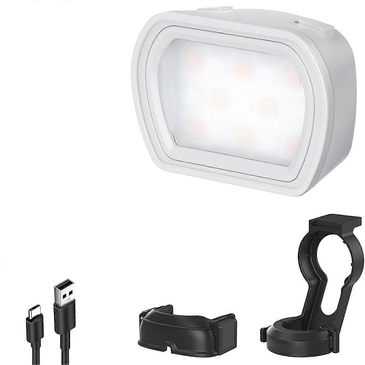 Magnetic Auxiliary Light Compatible with for 3,Rechargeable Fill Light for Selfie Vlog Video Recording