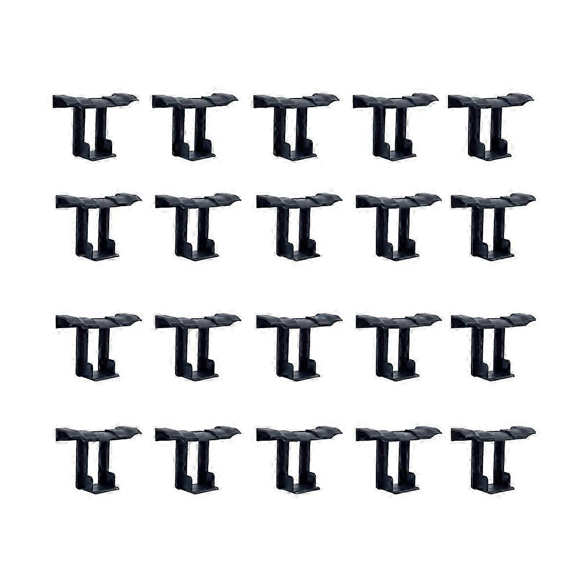 20 stk. solcellepanel dreneringsspenne overflateplate solcellepanel vanndreneringsklips for solcellepanel