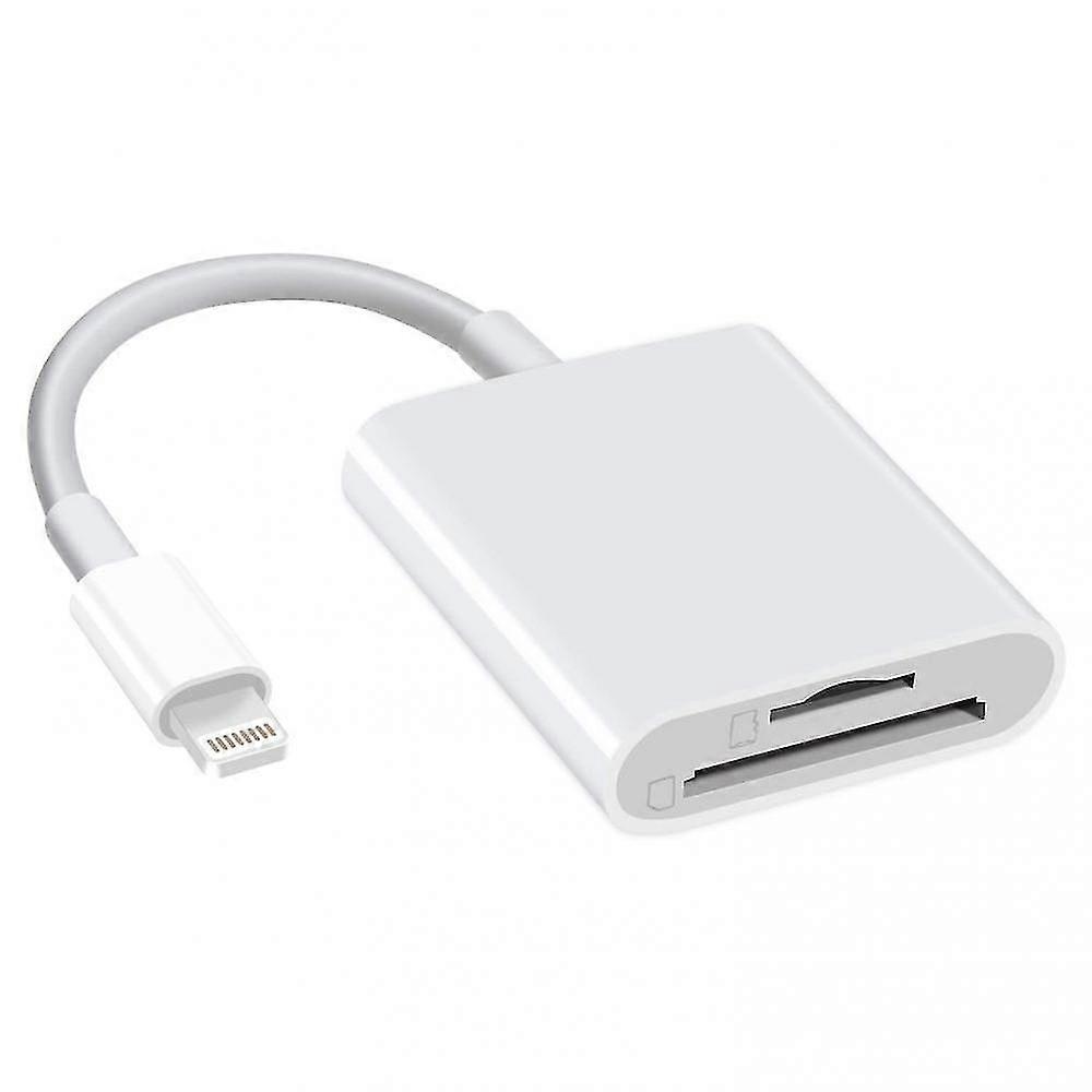 Lecteur de carte SD compatible avec iphone / ipad (blanc)