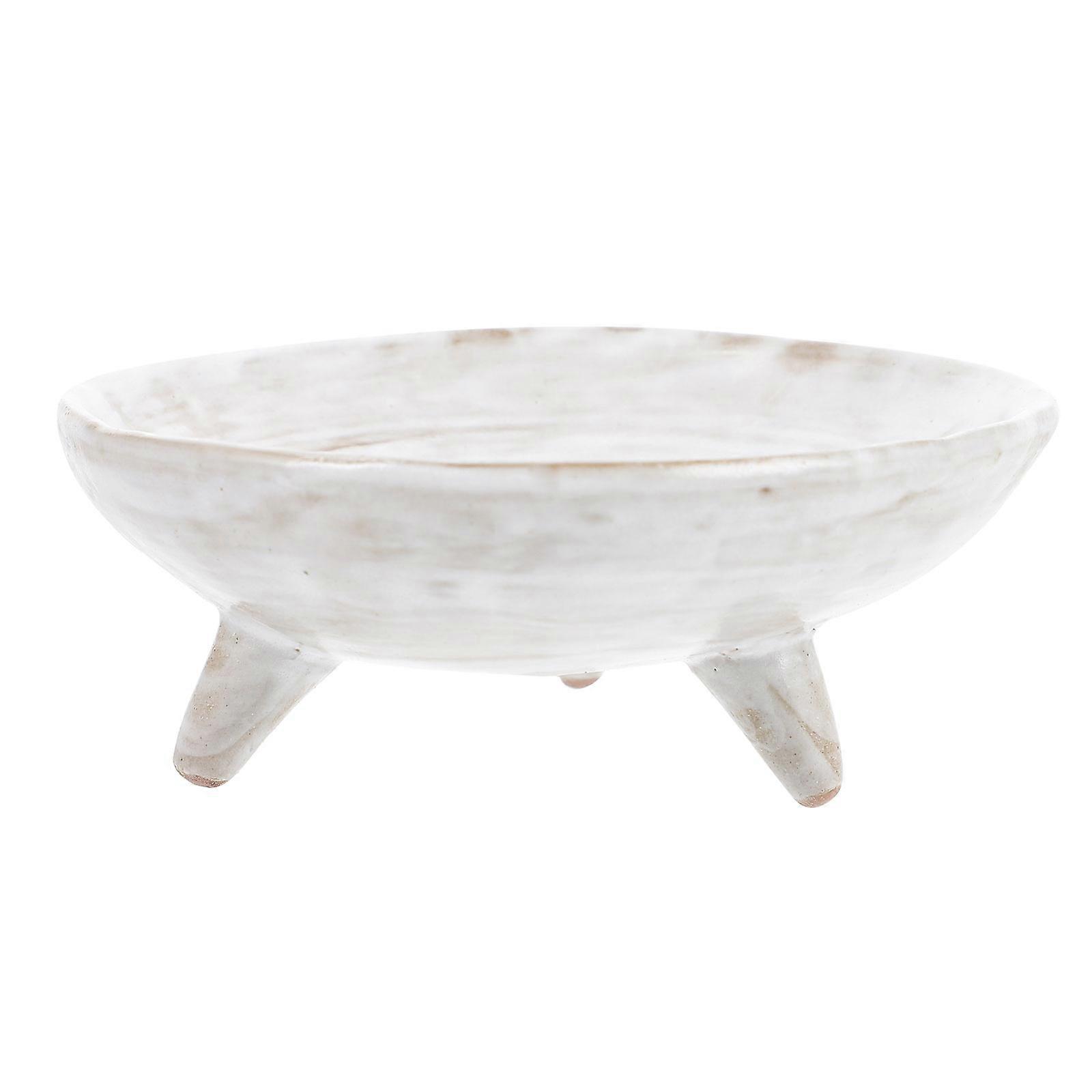 Stackable Sauce Dish for Kitchen Supply 1Pcs White Ceramic Seasoning Dish