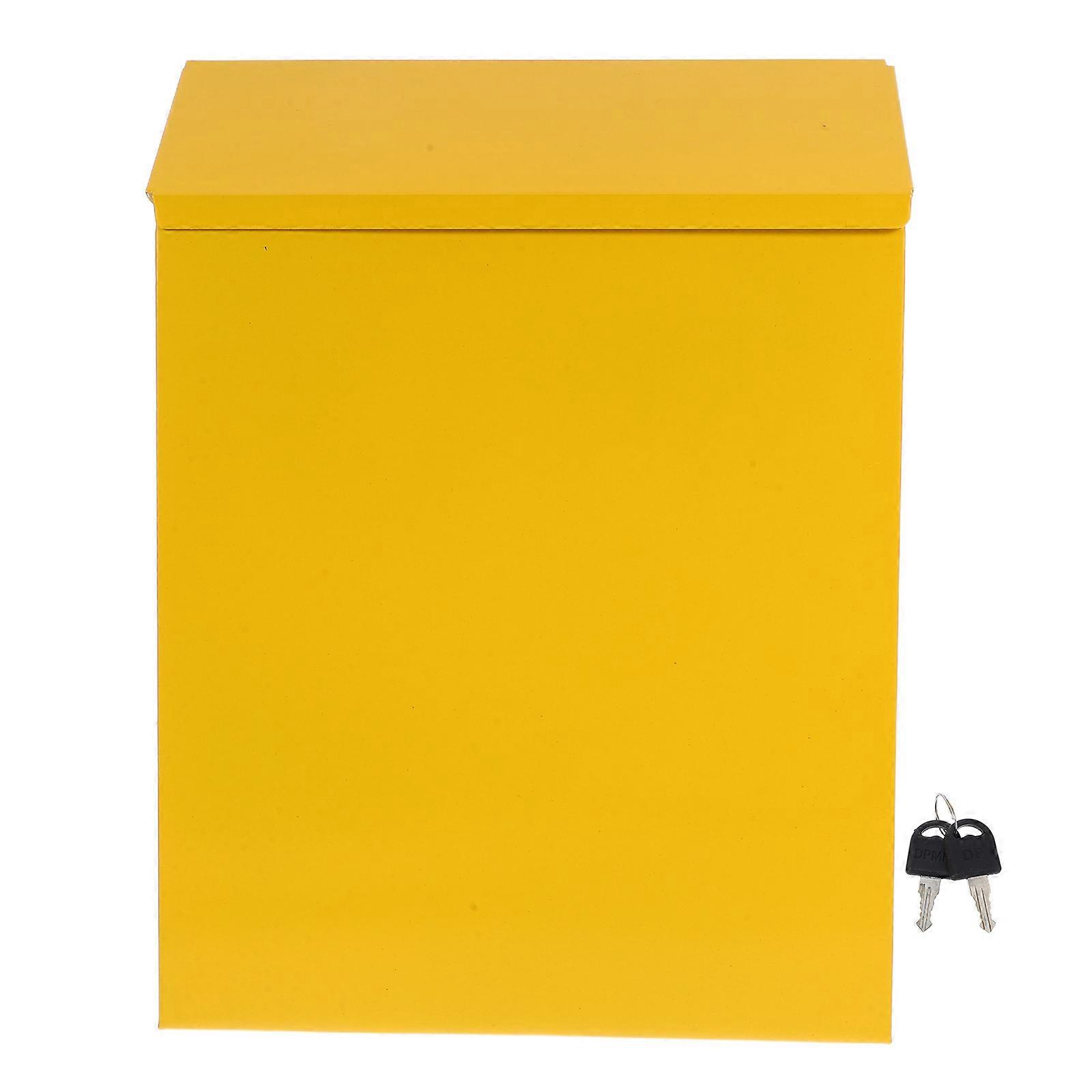 Creative Letter Box Iron Mailbox for Storage Use 5Pcs European Style Post Box