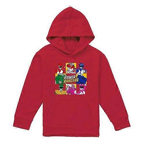 Power Rangers Childrens/Kids Group Box Pullover Hoodie