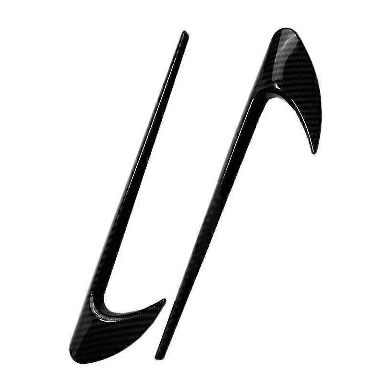 1Pair Car Style Side Air Vent Outlet Trim for C E GLC Class W205 W213 E63S Blade Sticker B