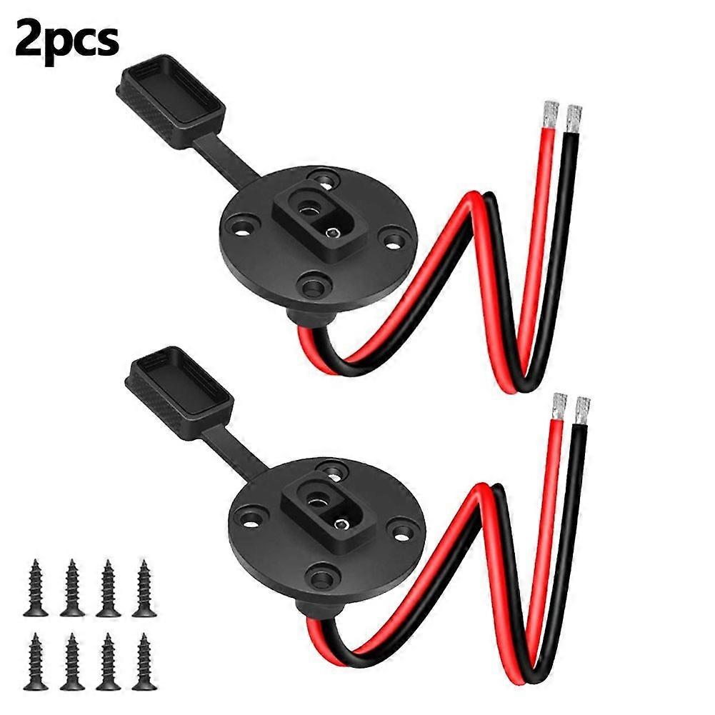 SAE Cable Mount Connector Quick Connect SAE Connector Solar Panel W/ 8 Screws