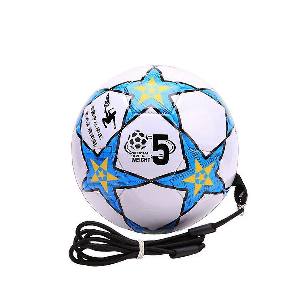 Kid Training Soccer With String Training Soccer for Kid Child Student (No. 5 Ball, Regular Eleven Persons Use)