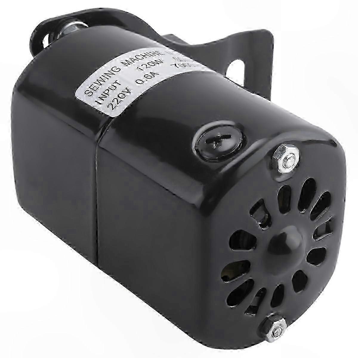 120W High-Speed Sewing Machine Motor 7000 RPM 220V 0.6 AMP Home Use Replacement Part