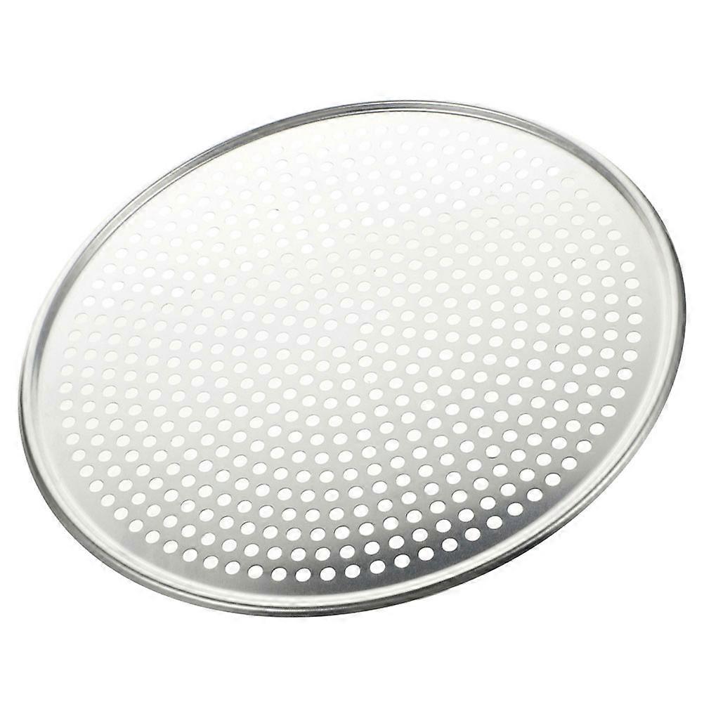 Mesh Pizza Pan Western Restaurants Baking Heat Dissipation 15 Inches Non-stick Surface 1Pack