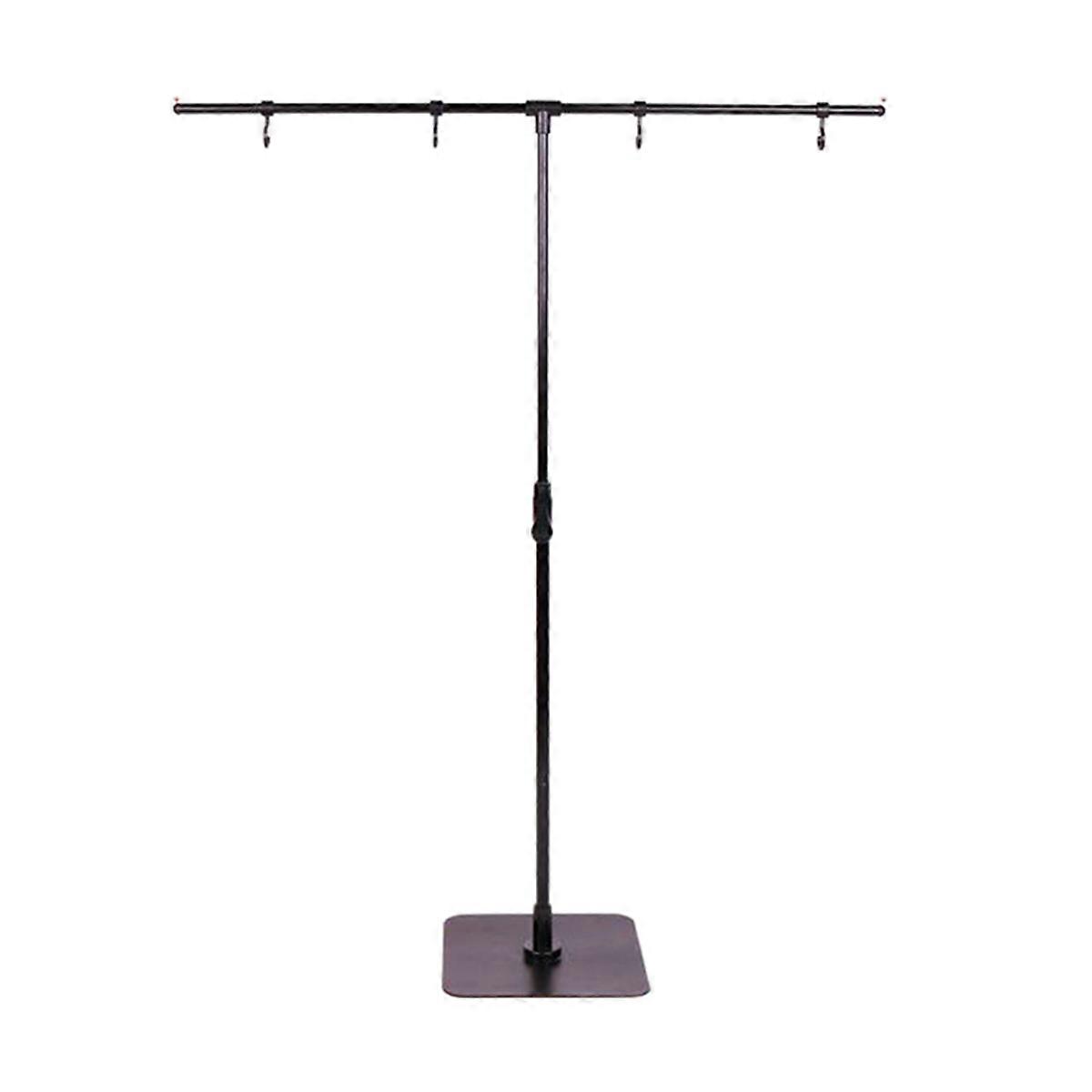 Adjustable T-Shape Background Stand for Product P  ography, Food, Clothes, Bag Filming Fruit and Vegetable Rack