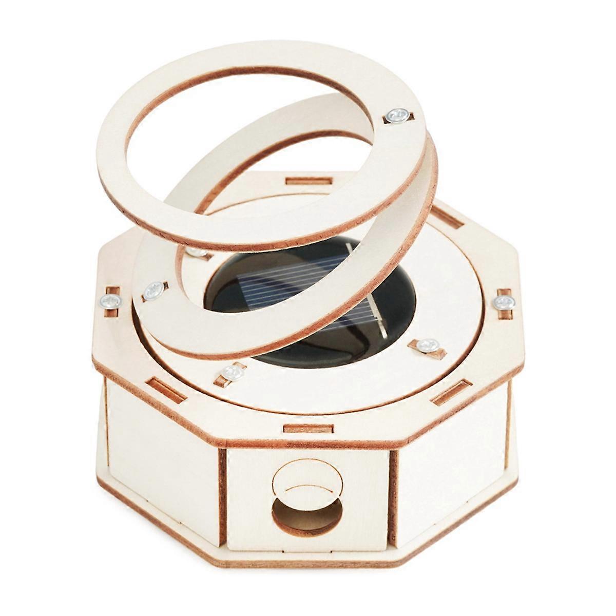 DIY Solar Double Ring Model Science Kit Technology Physics Material Kit Experimental Tool Kit Learni