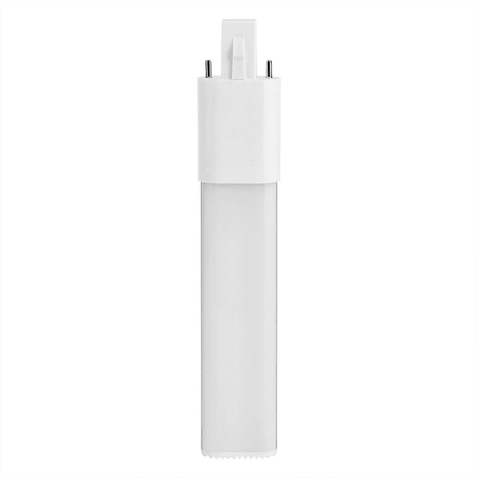 6W 2-Pin LED Compact Lamp Horizontal Recessed Tube Light Bulb Lighting Fixtures G23 Warm White