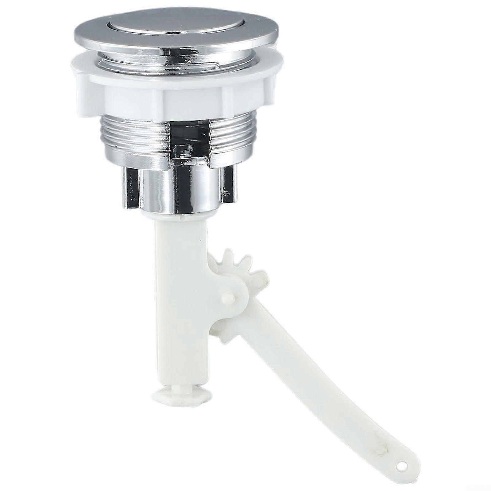 WC Tank Druckknopf 38 mm, Durable ABS Material for Long-Lasting Use in Homes and Hotels, Universal Compatibility