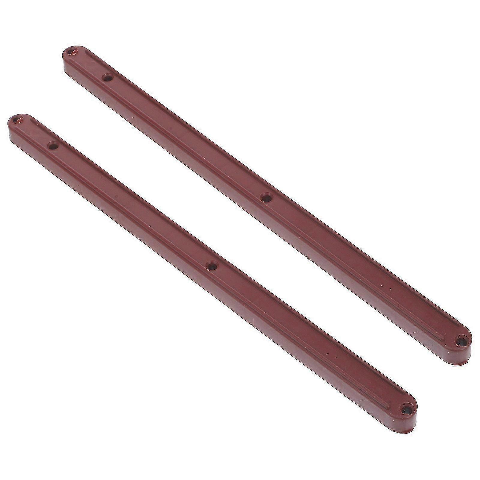 Furniture guide slides 2Pcs plastic drawer rails replacements for effortless sliding