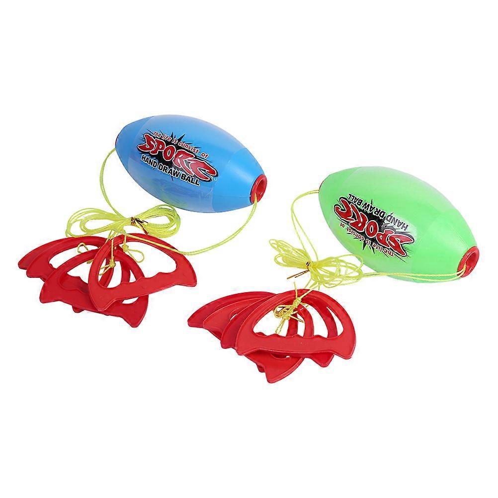 Interactive Game Pulling Balls for Kids 2Pcs Double Player Fitness Ball