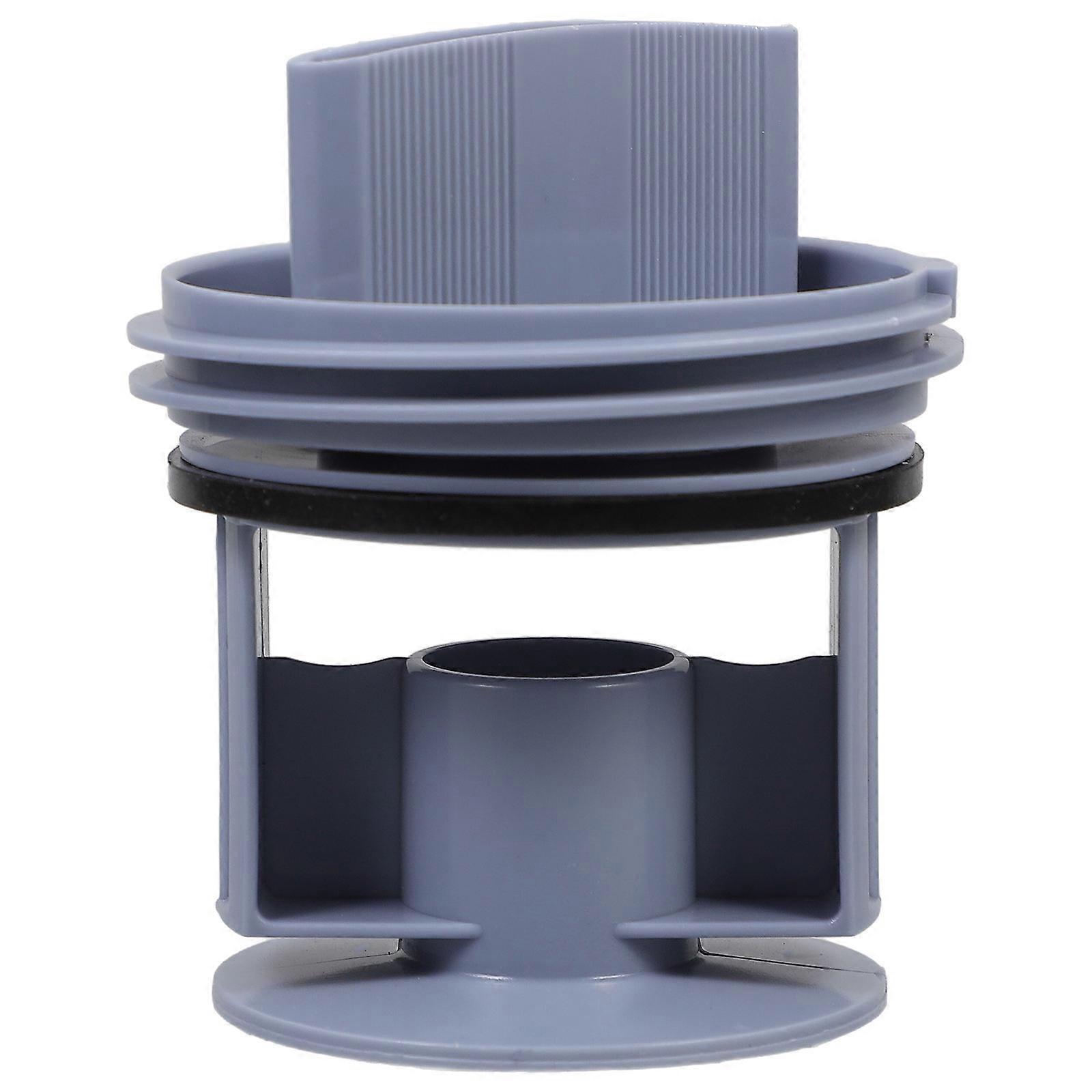 Washer Drain Pump Filter Grey ABS Material Filter for Washing Machine 5Pcs