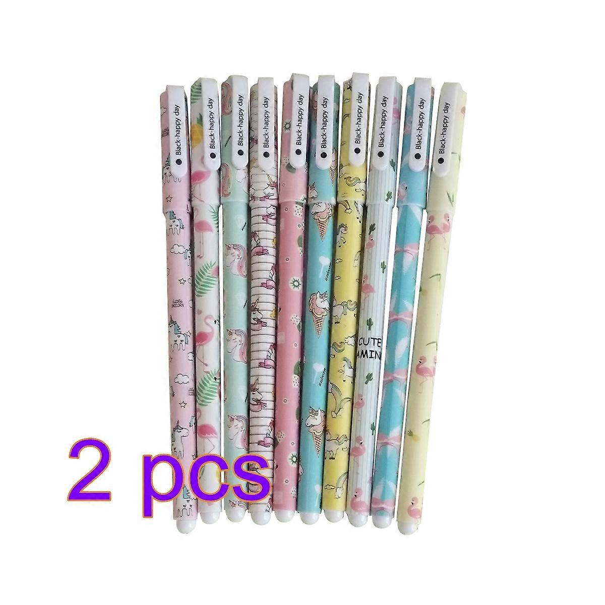 Creative Ballpoint Pen Gel Ink Pen for Writing with Cartoon Patterns