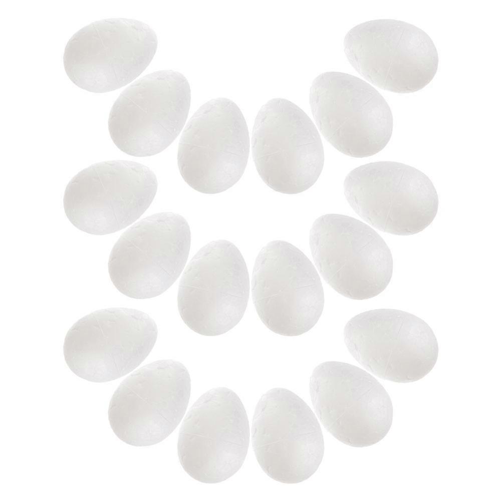 Easter Eggs For Decor 100 Pcs Realistic Egg Shape Lightweight Foam Products Ideal For Home And Party Decoration Activities