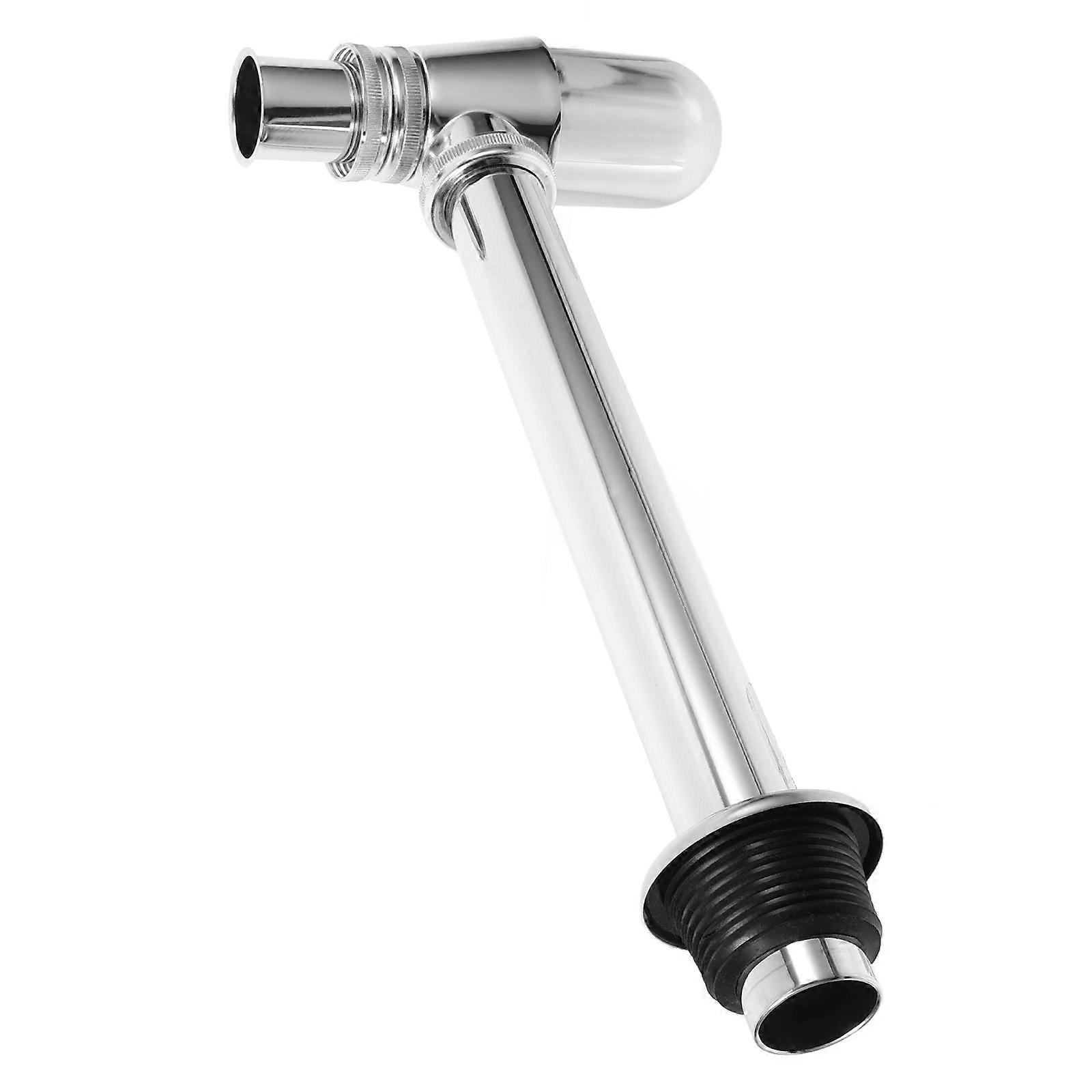 Kitchen Sink Pipe Drain Extension 4Pcs Robust Metal Drain Pipe Replacement