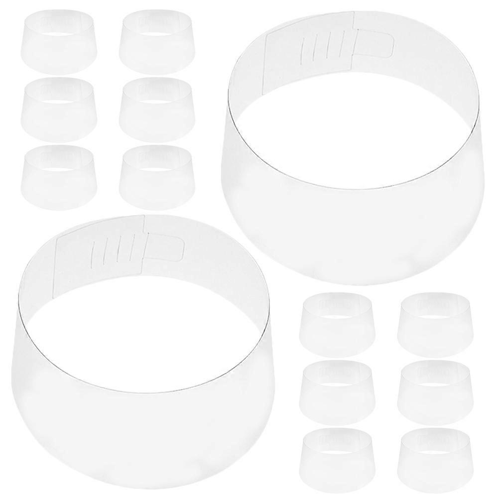 Plastic Hat Inserts 20Pcs For Shape Maintenance And Support For Hats In Transparent Cone Shape Design