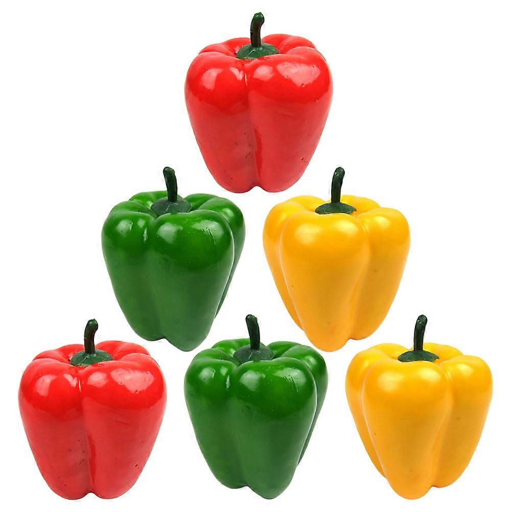 Decorative Artificial Pepper Models 30Pcs Ideal For Party Events Kitchen School Holiday Assorted Color