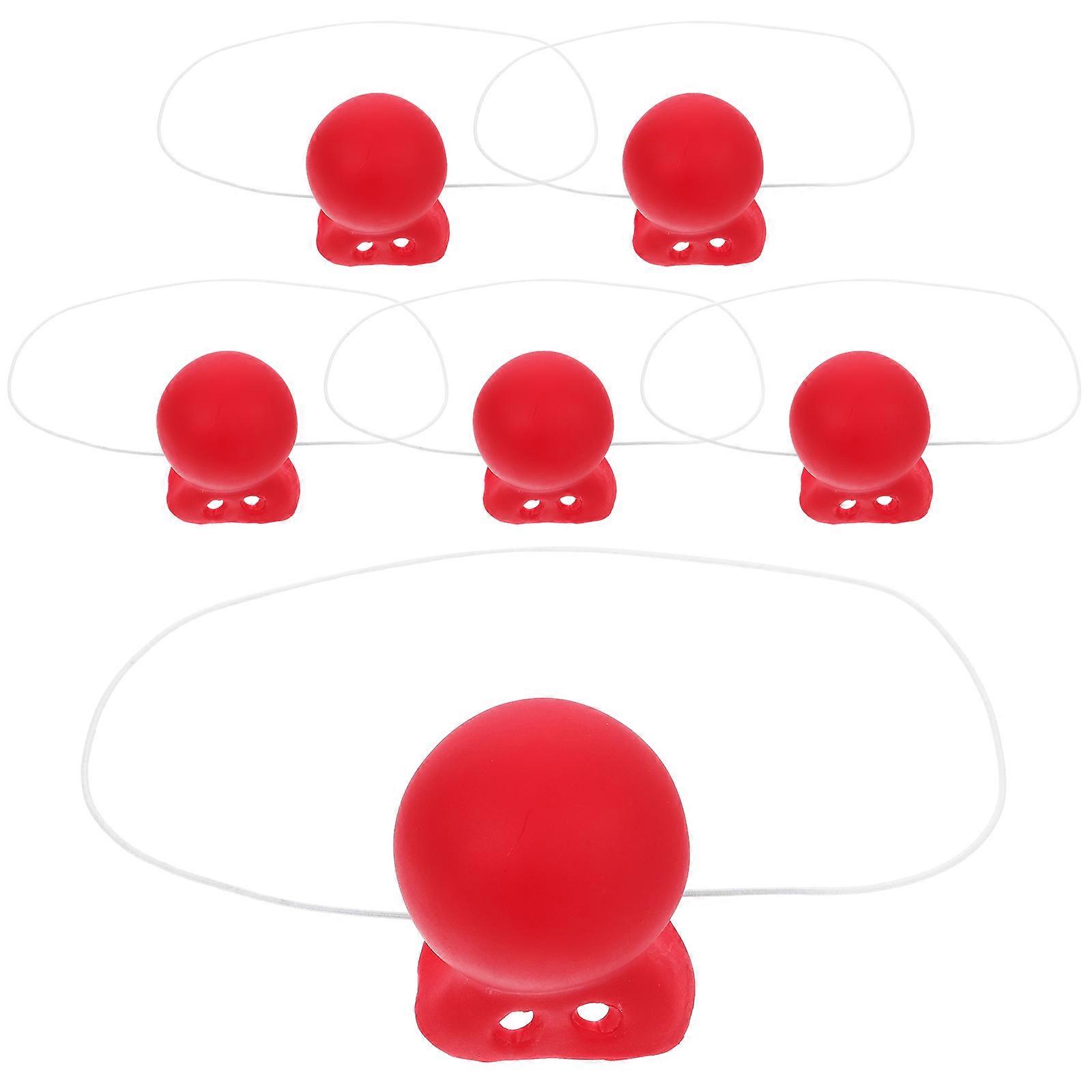 Clown Nose Red Cosplay Clown Nose Props for 12Pcs Party Costume