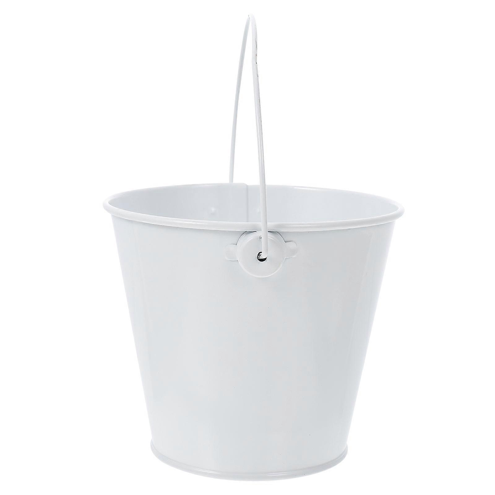 Iron Snack Container Ice Bucket for Storage 2Pcs Material