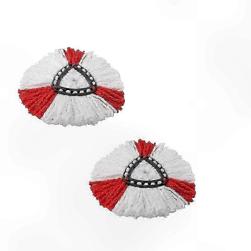 Microfiber Cleaning Mop Kit with Dual Spin Function for Effortless Floor Maintenance, 2-Pack