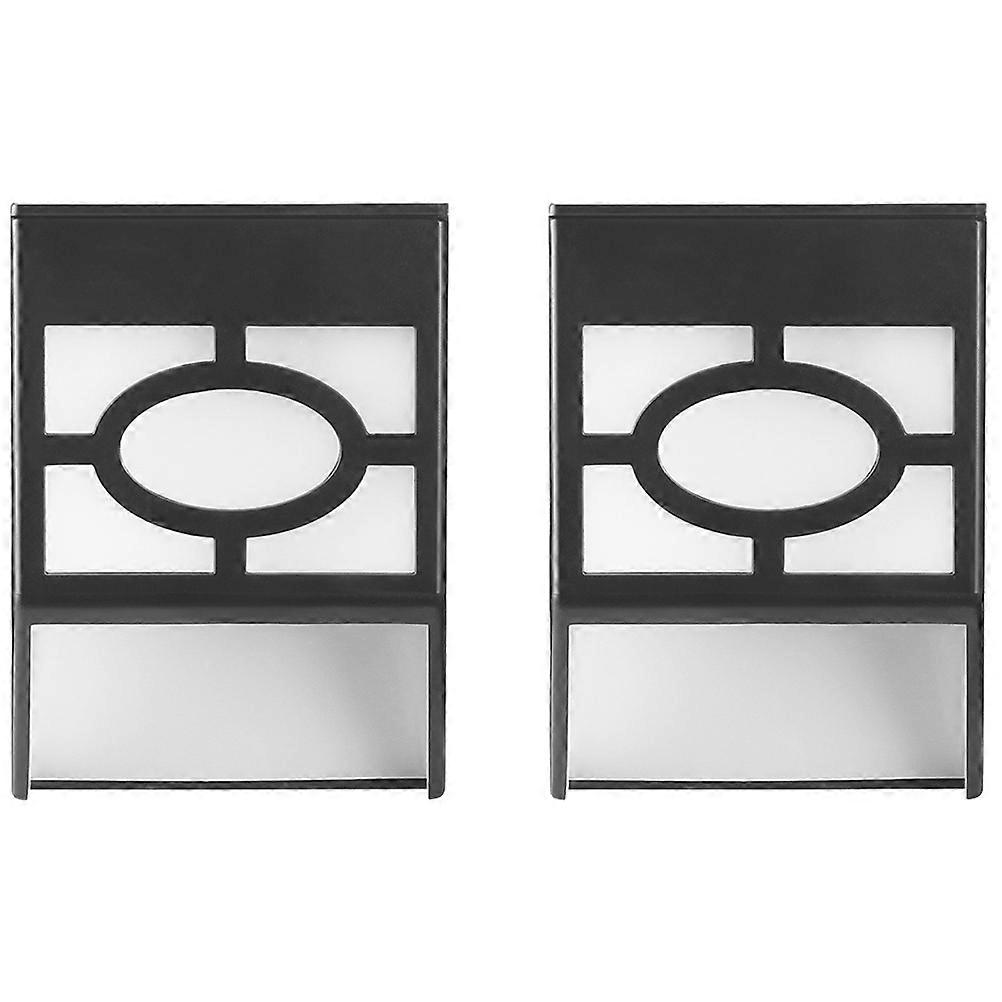 LED Solar Light Waterproof Retro Wall Lamp for Outdoor Use 4Pcs Pack