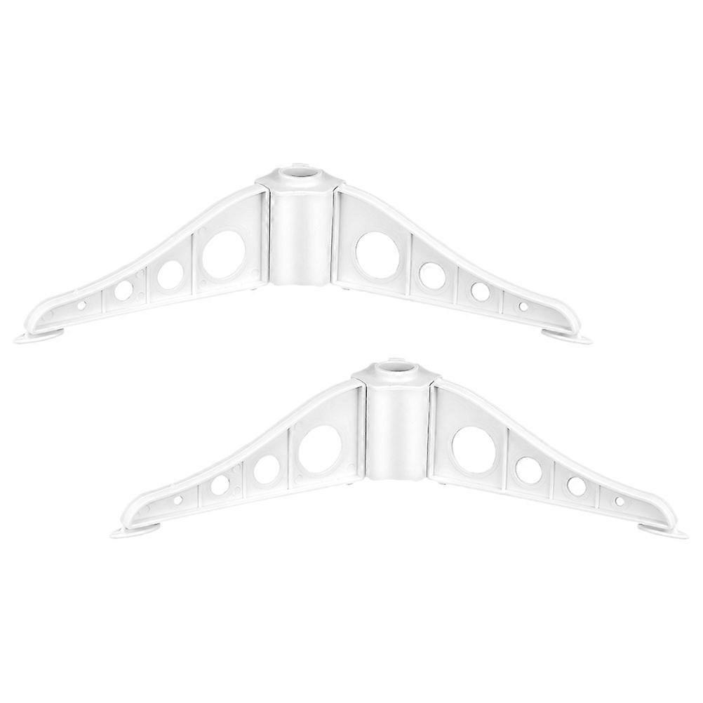 Christmas Tree Base Stand for Stability 6Pcs White Plastic Holder