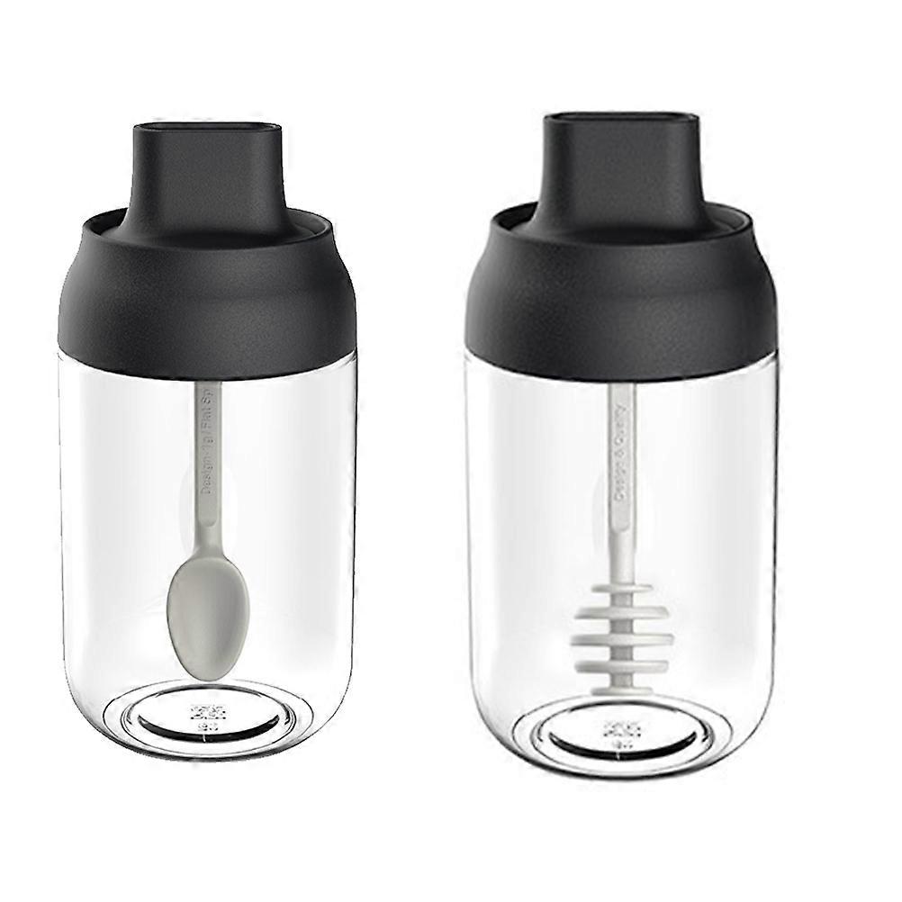 Practical Spice Storage Jars Empty Storage Jars with Lid 4Pcs for Kitchen Use