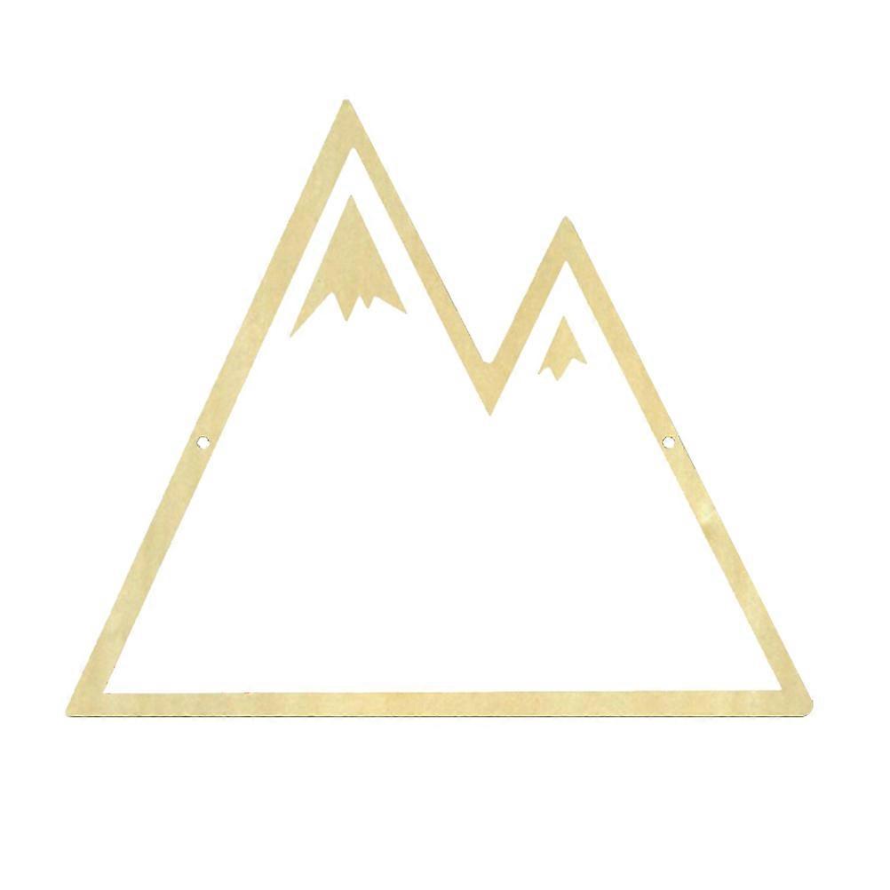 Hanging Mirror Wooden Frame Acrylic Wall Mirror for Reflection Use