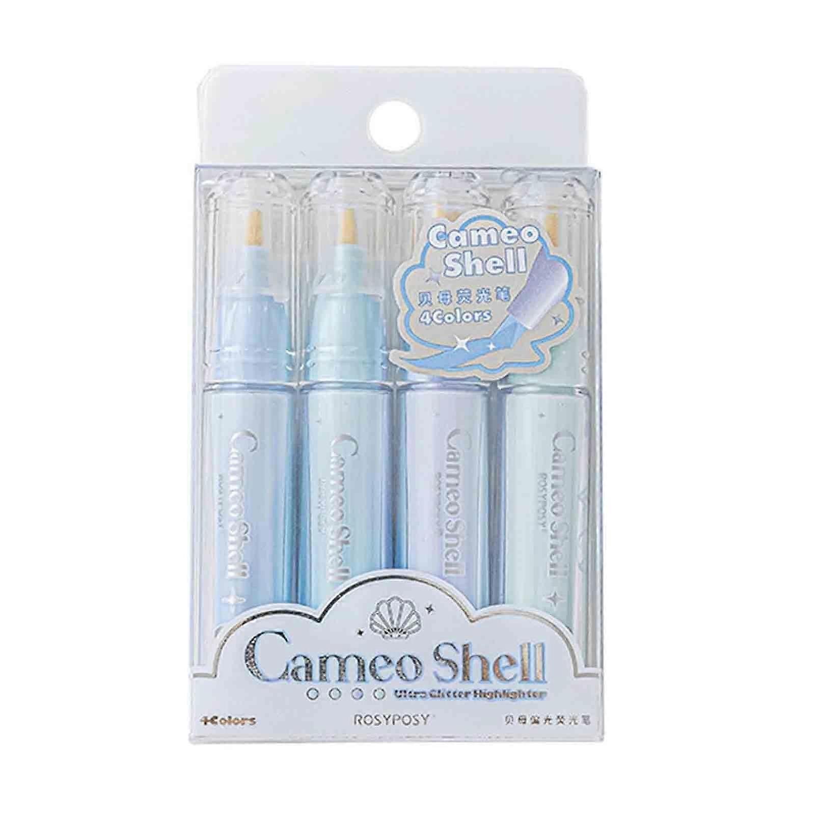 Jubipavy Burst Flash Highlighter DIY Handbook Color Pen Highlighter Markers Class Note Taking Pen Student Office Use