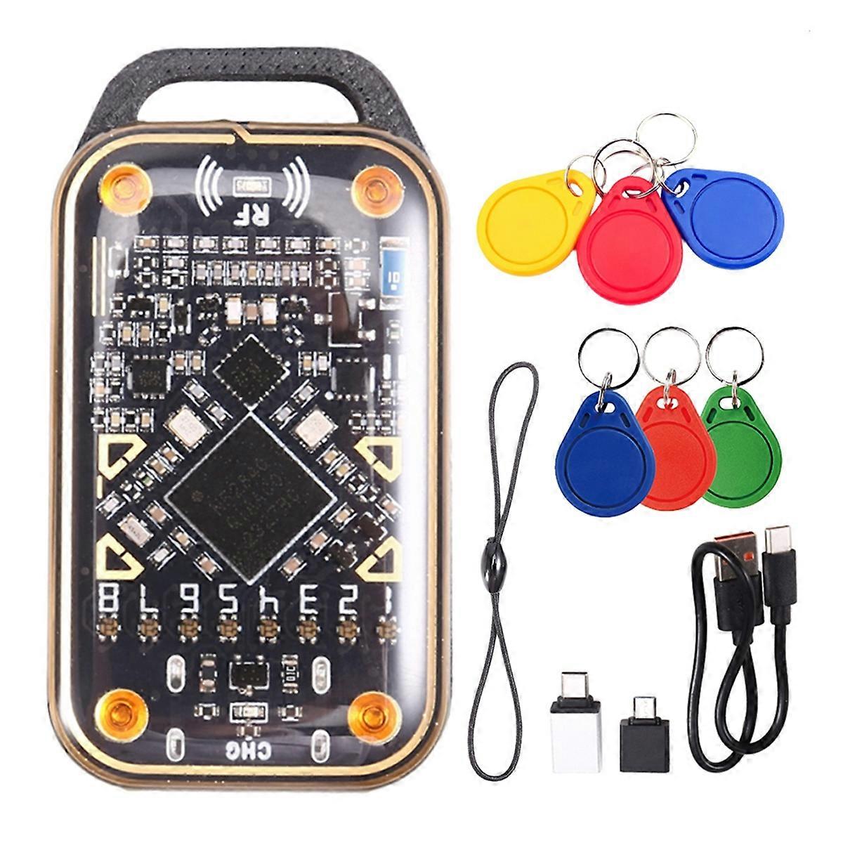 Upgrade Chameleon Ultra Smart Card Emulator+3xUID/CUID Keychain RFID Smart Chip Reader 125K 13.56M C