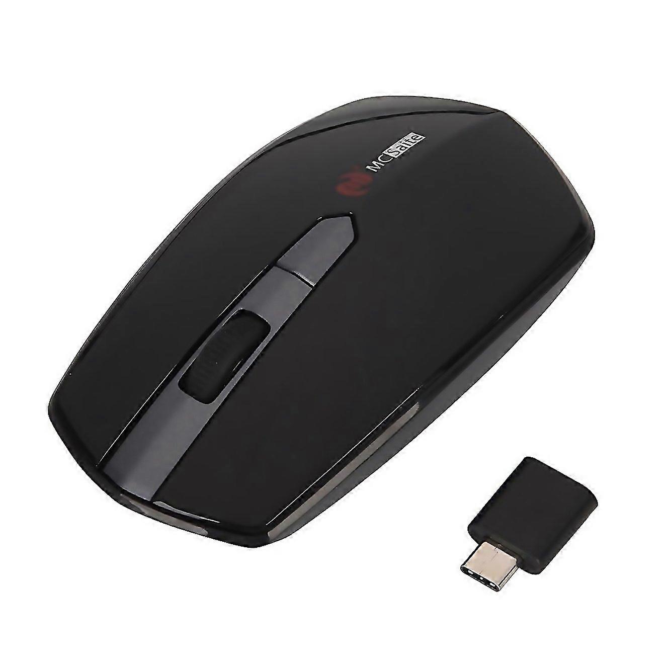 For Mcsaite Mc369ag Usbc Typec 1600dpi Threespeed Adjustable 4button Wireless Optical Mouse