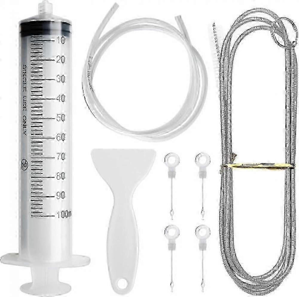 stainless steel pipe brush for refrigerator maintenance