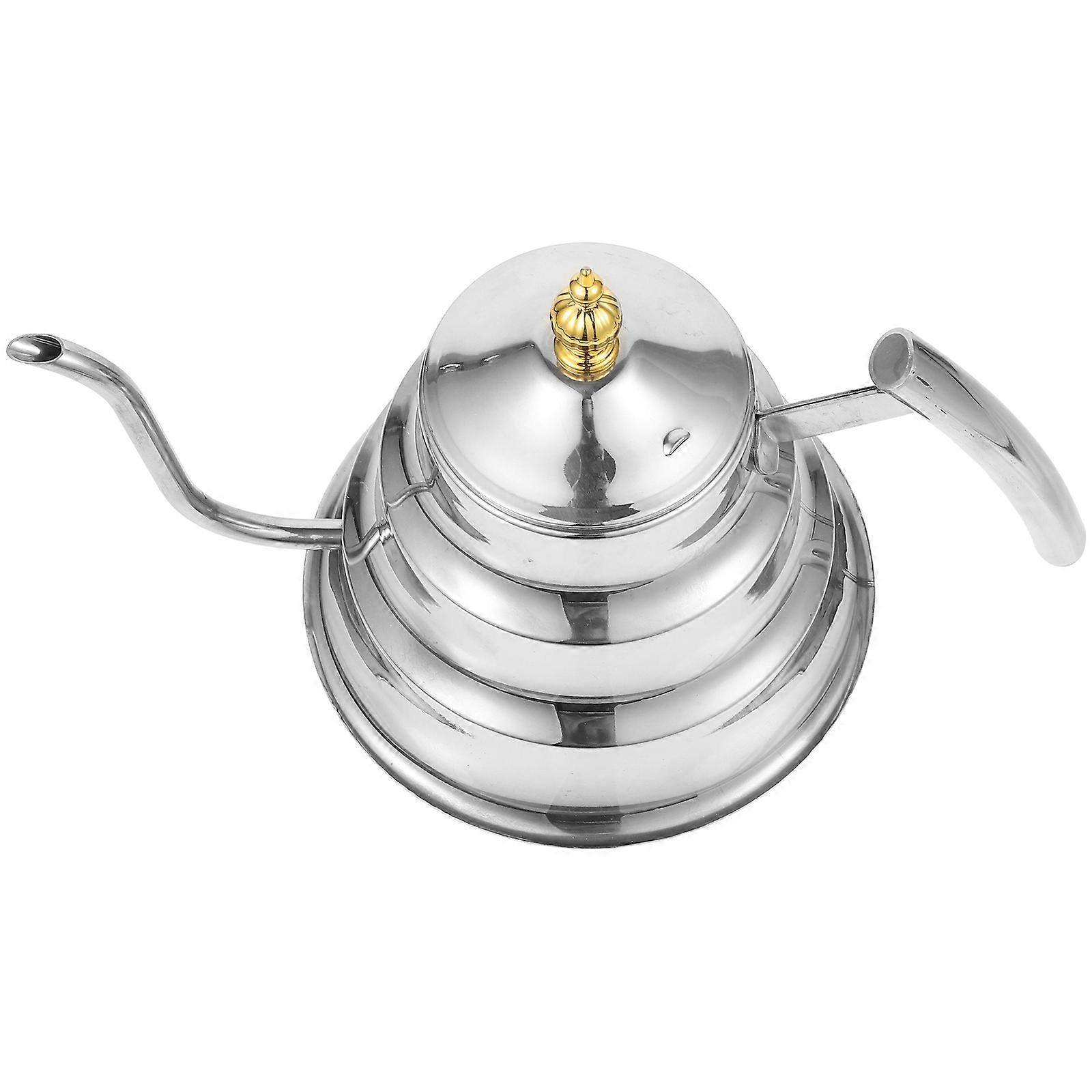 Water Kettle Metal Tea Pot with Filter for Home Use 3Pcs Pack