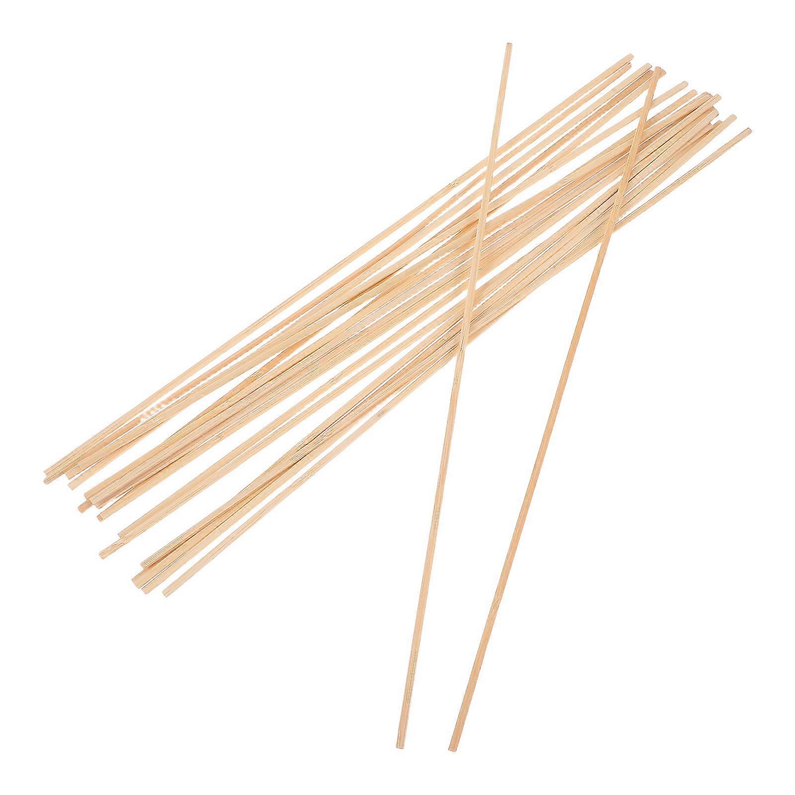 Bamboo Sticks Thin Bamboo Rods for Kite Making 40Pcs Kit