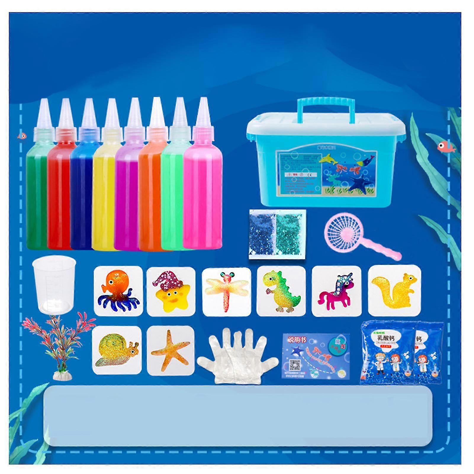 שדון מים קסם לילדים ערכת צעצועים diy יצירתי diy קסם שדון מים צעצוע בעבודת יד לילדים יום הולדת מתנות יום הילד